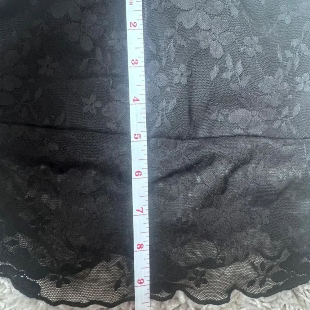 Source Unknown black lace